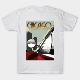 Chicago Travel poster T-Shirt